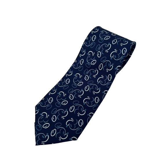 Walt Disney World‎ Blue Necktie 100% Silk Featuring Mickey - Picture 1 of 5